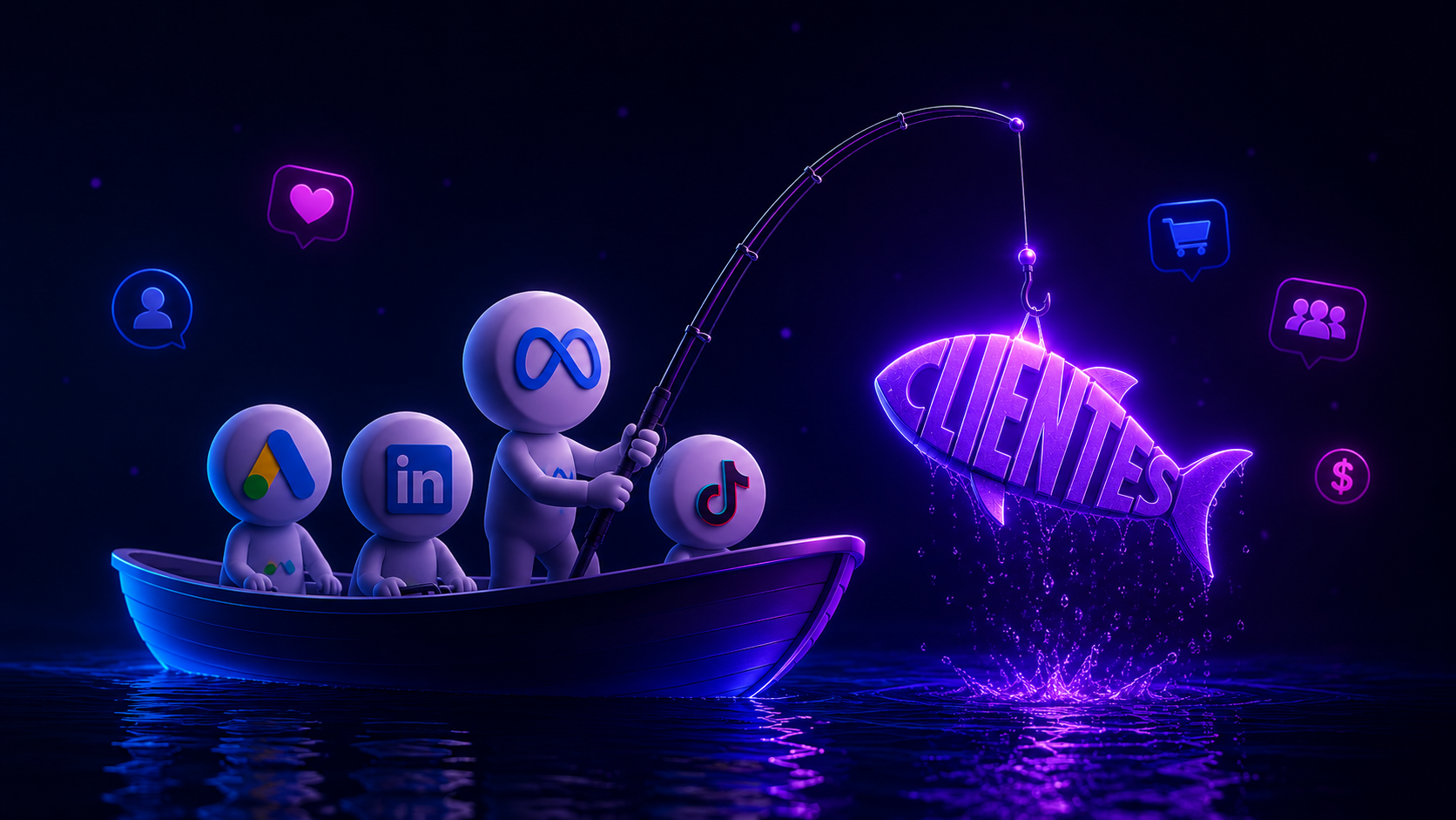 YachSell: captación de clientes con Google Ads, Meta, LinkedIn y TikTok Ads